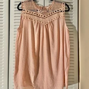 Sweet Wanderer XL Baby Pink Maternity Blouse